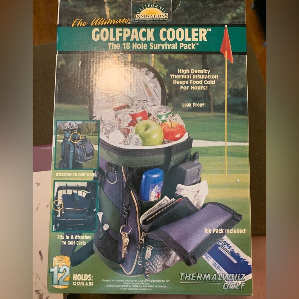 Golf pack cooler
